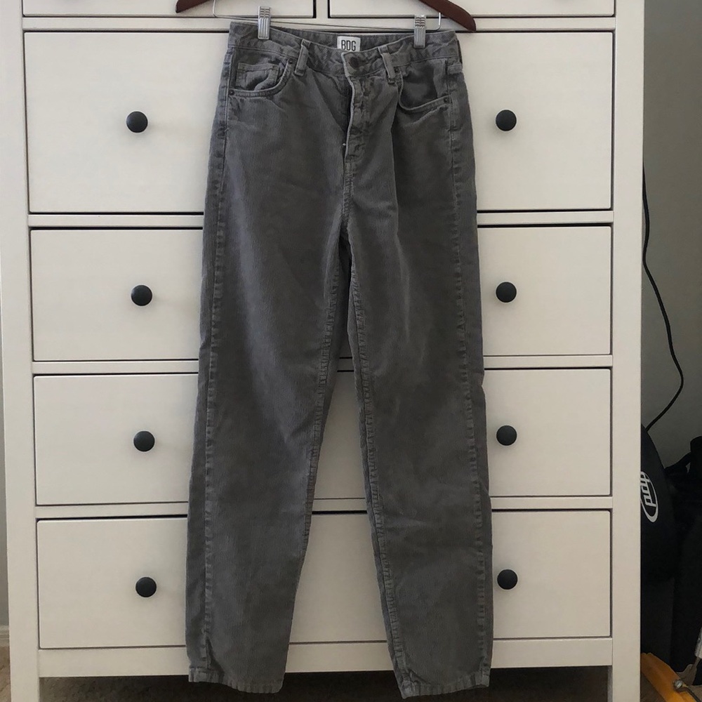 BDG grey corduroy pants